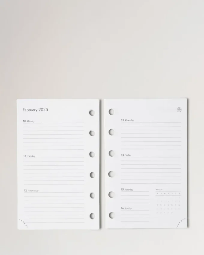2025 Pocket Book Diary Insert White Paper Men 2025 Pocket Book Diary Insert White Paper Men