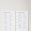 2025 Pocket Book Diary Insert White Paper Men 2025 Pocket Book Diary Insert White Paper Men