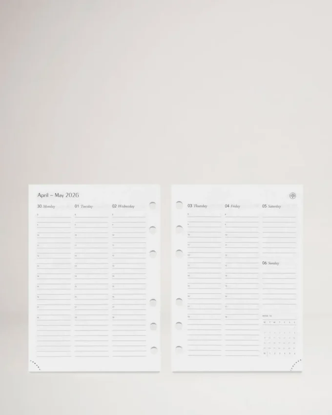 2026 Agenda Diary Insert White Paper Women 2026 Agenda Diary Insert White Paper Women
