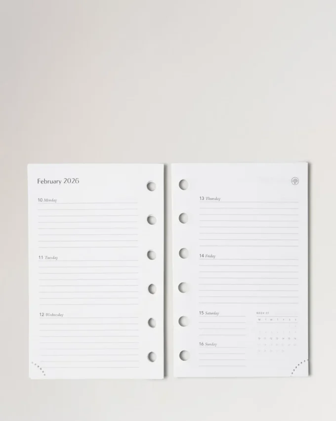 2026 Pocket Book Diary Insert White Paper Women 2026 Pocket Book Diary Insert White Paper Women