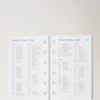 2026 Pocket Book Diary Insert White Paper Women 2026 Pocket Book Diary Insert White Paper Women