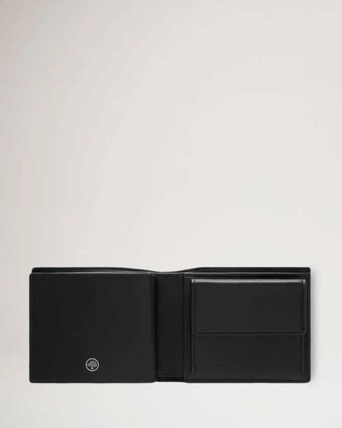 8 Card Coin Wallet Black Small Classic Grain Men 8 Card Coin Wallet Black Small Classic Grain Men