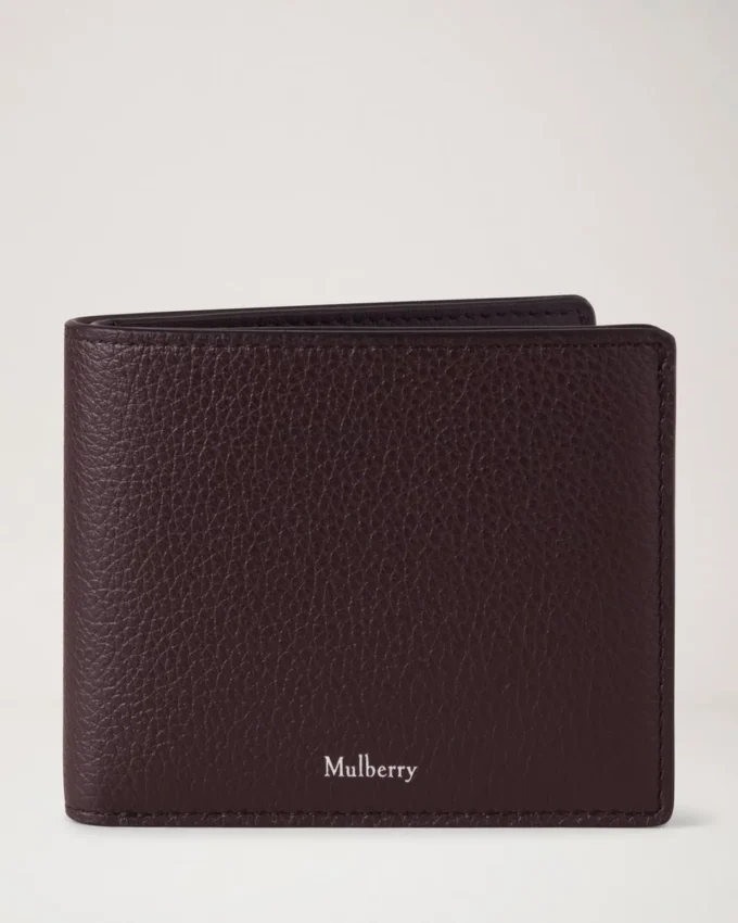 8 Card Wallet Ebony Small Classic Grain Men