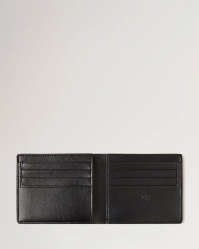 8 Card Wallet Mole & Cognac Bioveg Scotchgrain & Flat Calf 8 Card Wallet Mole & Cognac Bioveg Scotchgrain & Flat Calf
