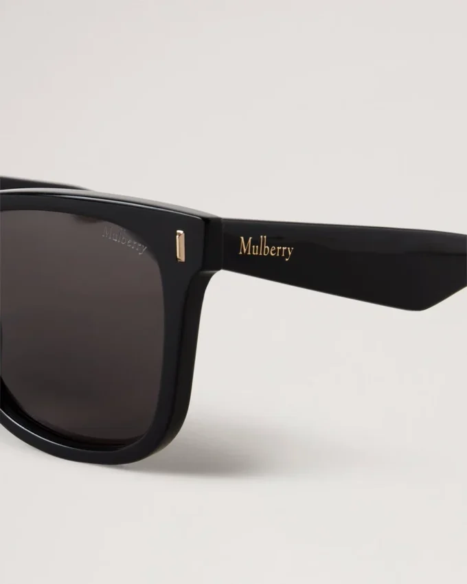 Alex Sunglasses Black Bio-Acetate Men