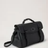 Alexa Black Heavy Grain Leather Family Alexa Black Heavy Grain Leather Family