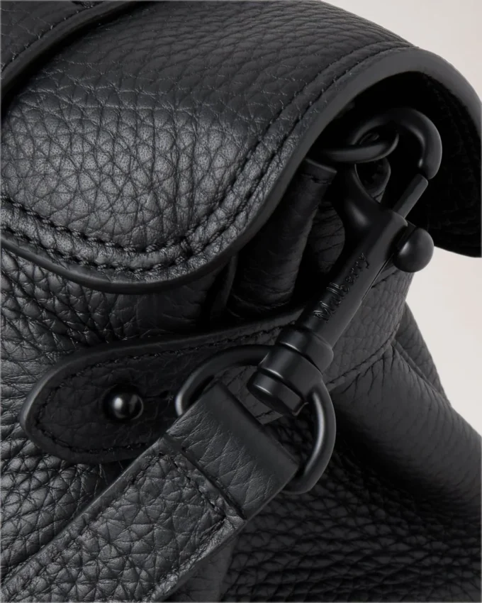 Alexa Black Heavy Grain Leather Family Alexa Black Heavy Grain Leather Family