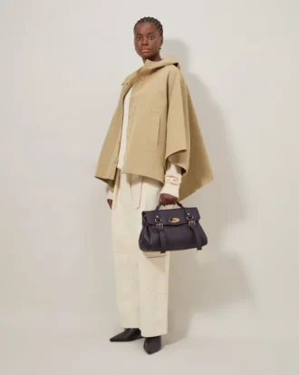 Alexa Deep Aubergine Heavy Grain Women