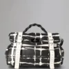 Alexa Pre-Loved Black & White Printed Check Pre-Loved Bags Alexa Pre-Loved Black & White Printed Check Pre-Loved Bags