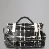 Alexa Pre-Loved Black & White Printed Check Pre-Loved Bags Alexa Pre-Loved Black & White Printed Check Pre-Loved Bags