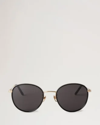 Alfie Sunglasses Black Mixed Material Men