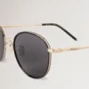Alfie Sunglasses Black Mixed Material Men