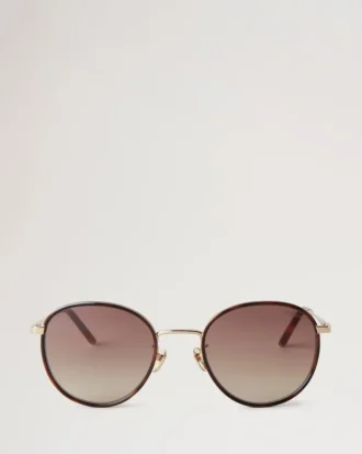 Alfie Sunglasses Tortoiseshell Mixed Material Men