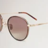 Alfie Sunglasses Tortoiseshell Mixed Material Men