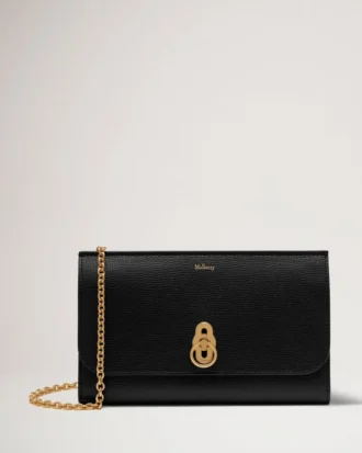 Amberley Clutch Black Small Classic Grain Women