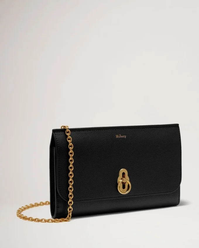 Amberley Clutch Black Small Classic Grain Women Amberley Clutch Black Small Classic Grain Women