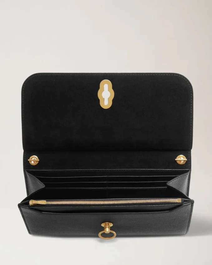 Amberley Clutch Black Cross Grain Leather Amberley Amberley Clutch Black Cross Grain Leather Amberley