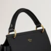 Amberley Handle Black Small Classic Grain Women