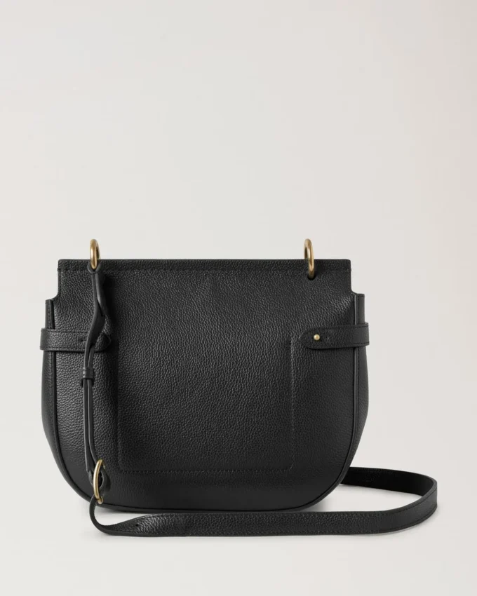 Amberley Satchel Black Small Classic Grain Women Amberley Satchel Black Small Classic Grain Women