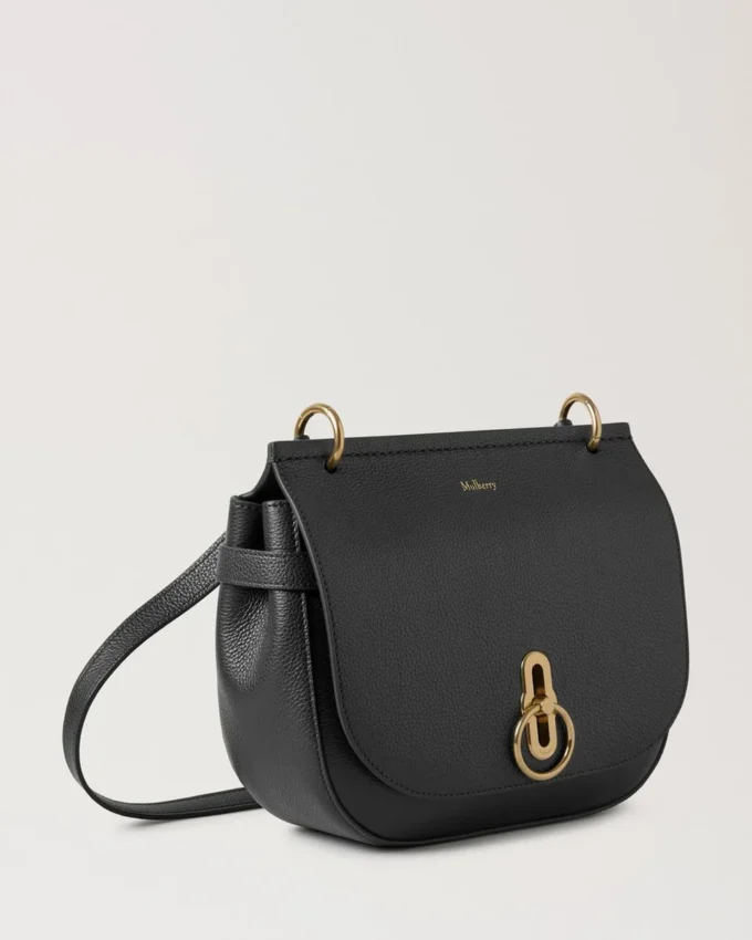 Amberley Satchel Black Small Classic Grain Women Amberley Satchel Black Small Classic Grain Women