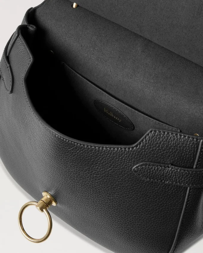 Amberley Satchel Black Small Classic Grain Women Amberley Satchel Black Small Classic Grain Women