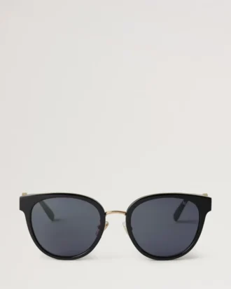 Amberley Sunglasses Black Bio Acetate & Bio Nylon