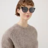 Amberley Sunglasses Black Bio Acetate & Bio Nylon