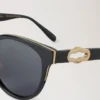 Amberley Sunglasses Black Bio Acetate & Bio Nylon