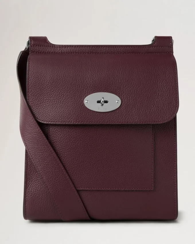 Antony Black Cherry Small Classic Grain Women Antony Black Cherry Small Classic Grain Women