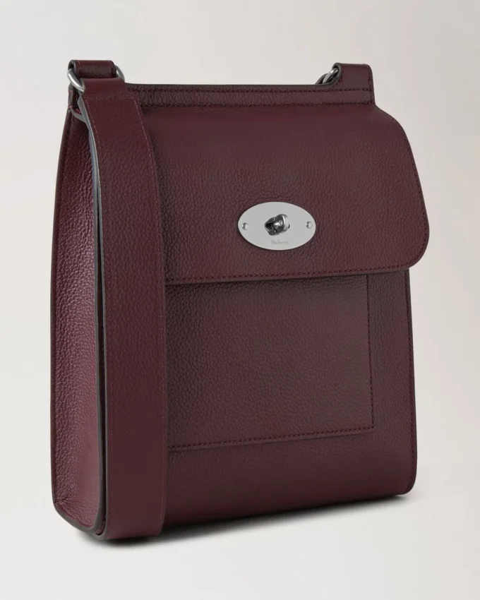 Antony Black Cherry Small Classic Grain Women Antony Black Cherry Small Classic Grain Women