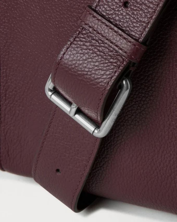 Antony Black Cherry Small Classic Grain Women Antony Black Cherry Small Classic Grain Women