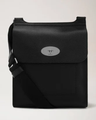 Antony Black & Silver Small Classic Grain Men