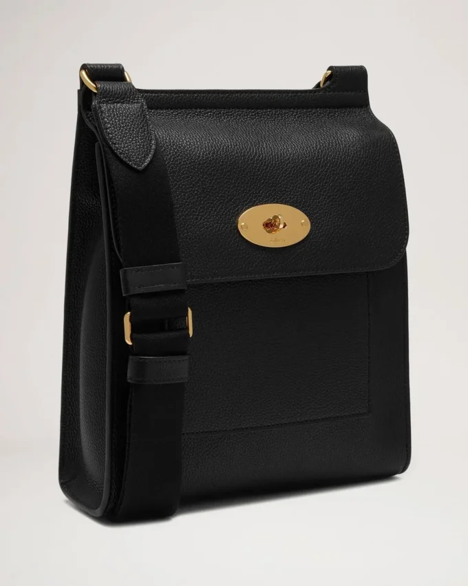 Antony Black Small Classic Grain Men