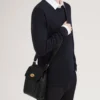 Antony Black Small Classic Grain Men