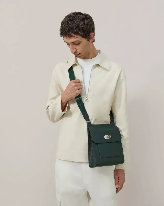 Antony Mulberry Green Small Classic Grain Men Antony Mulberry Green Small Classic Grain Men