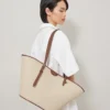 Basket Tote Oak Raffia Women Basket Tote Oak Raffia Women