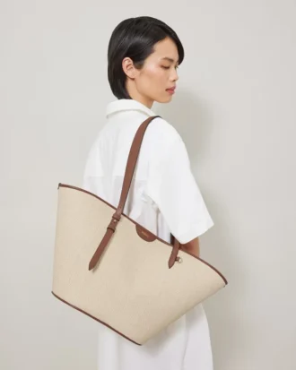 Basket Tote Oak Raffia Women