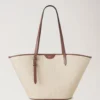 Basket Tote Oak Raffia Women Basket Tote Oak Raffia Women