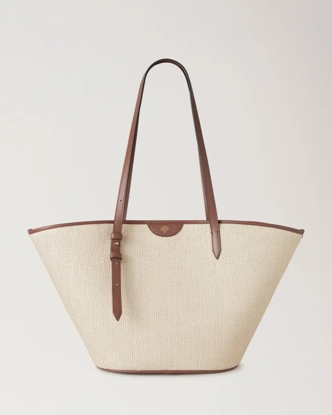 Basket Tote Oak Raffia Women Basket Tote Oak Raffia Women
