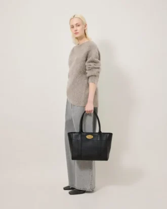 Bayswater 9 to 5 Black Small Classic Grain Women
