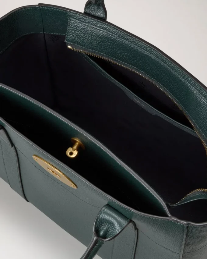 Bayswater 9 to 5 Mulberry Green Small Classic Grain