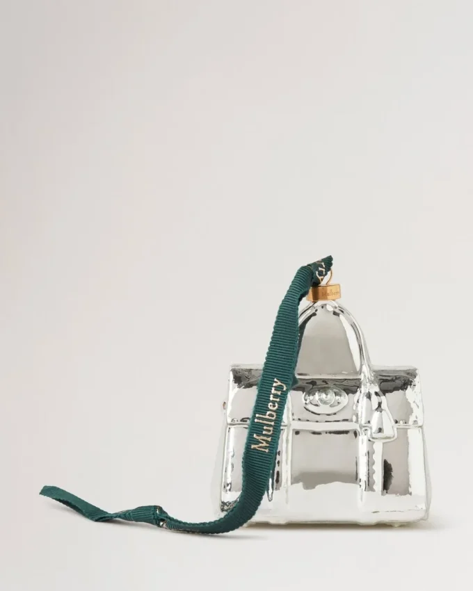 Bayswater Bauble Silver Glass Lifestyle Bayswater Bauble Silver Glass Lifestyle