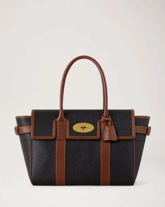 Bayswater Black & Cognac Bio-Based Scotchgrain Women Bayswater Black & Cognac Bio-Based Scotchgrain Women