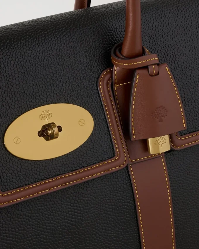 Bayswater Black & Cognac Bio-Based Scotchgrain Women Bayswater Black & Cognac Bio-Based Scotchgrain Women