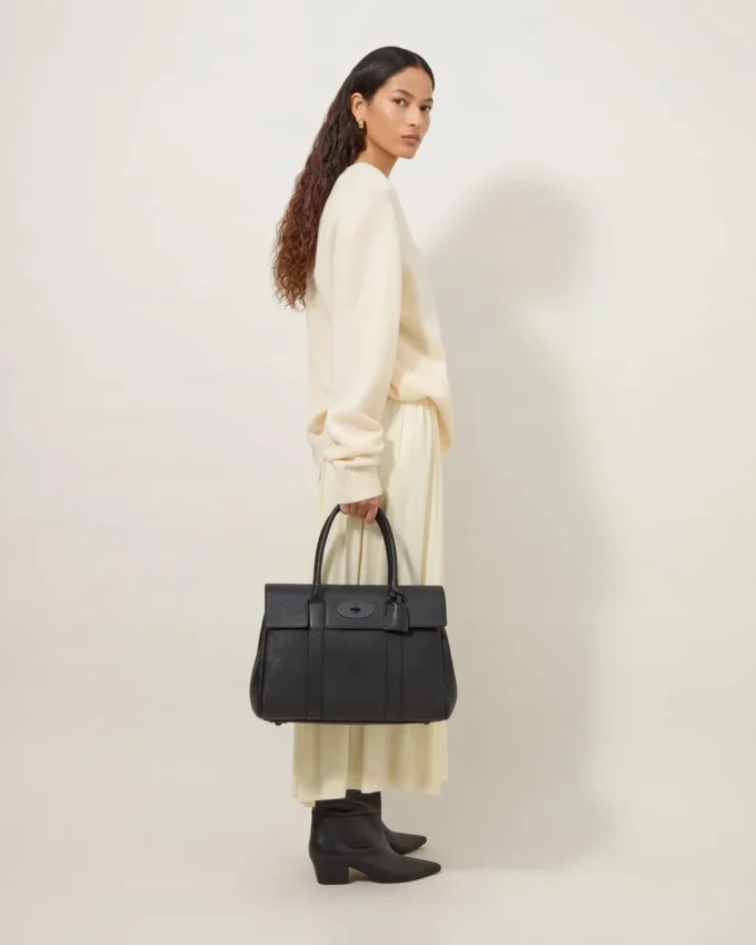 Bayswater Black Natural Grain Women