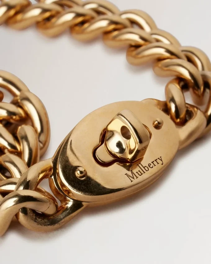 Bayswater Chunky Chain Bracelet Gold Stainless Steel