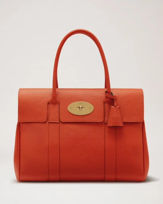 Bayswater Coral Orange Small Classic Grain Family Bayswater Coral Orange Small Classic Grain Family