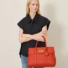 Bayswater Coral Orange Small Classic Grain Family Bayswater Coral Orange Small Classic Grain Family