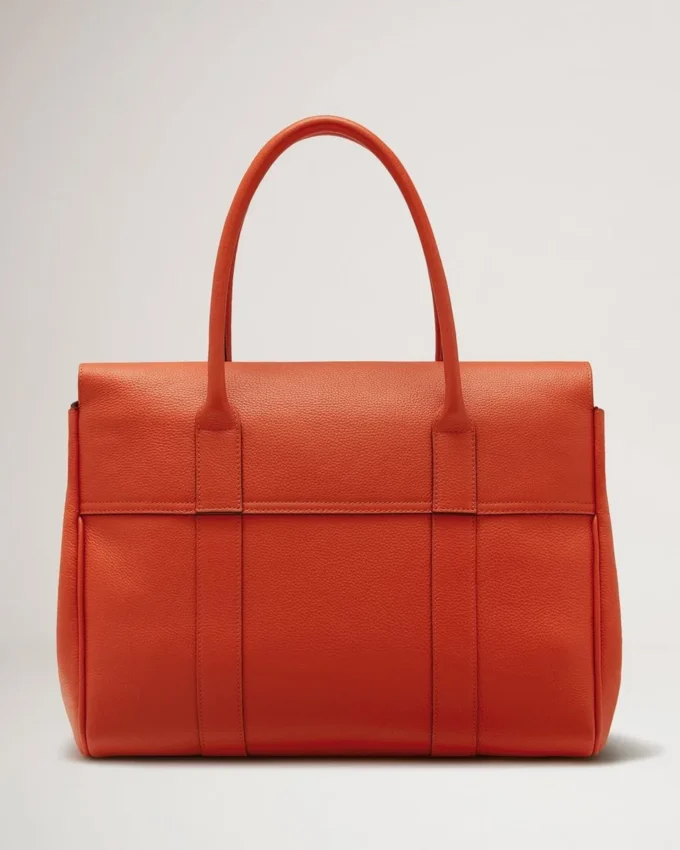 Bayswater Coral Orange Small Classic Grain Family Bayswater Coral Orange Small Classic Grain Family