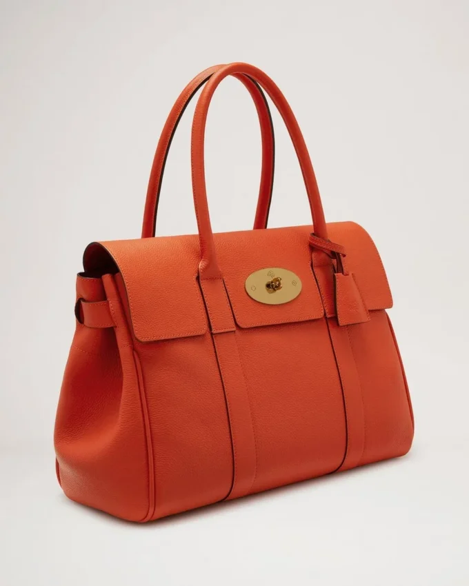 Bayswater Coral Orange Small Classic Grain Family Bayswater Coral Orange Small Classic Grain Family